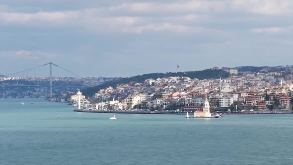 Bosphorus In Istanbul - Time Lapse 