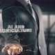 Businessman with AI And Agriculture Hologram Concept - VideoHive Item for Sale