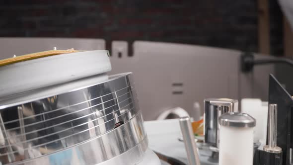 Tape Reading Part and Components of Videocassette Recorder alt