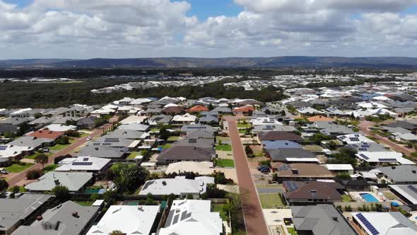 Aerial View of a Suburb in Australia alt