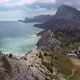 Beautiful Ruins of the Sudak Fortress and Mount Fortress on the Black Sea Coast - VideoHive Item for Sale