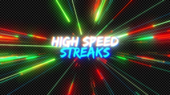 High Speed Streaks 4K