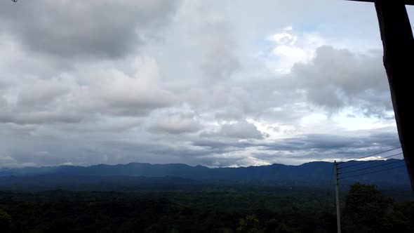 Time Lapse clouds over the mountains in Sajek Chittagong alt
