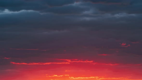 Heavy Dusk Dark Coloful Vivid Beautiful Natural Sky Background alt