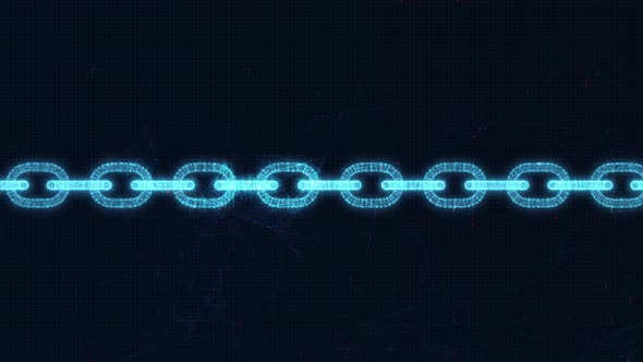 Digital cyber blockchain concept background