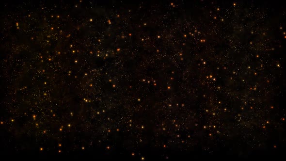 Moving Red Particles