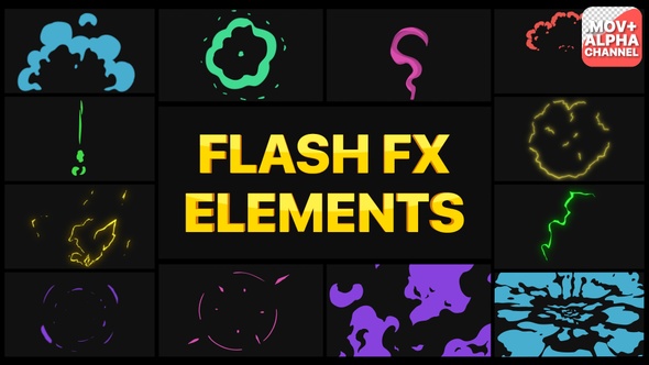 Flash FX Elements Pack 04 | Motion Graphics