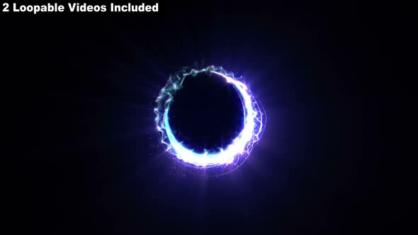 Magical Energy Current Swirling Rings, In-Out, Motion Graphics | VideoHive