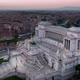 Aerial view of Vittoriano, famous landmark in Rome, Italy - VideoHive Item for Sale