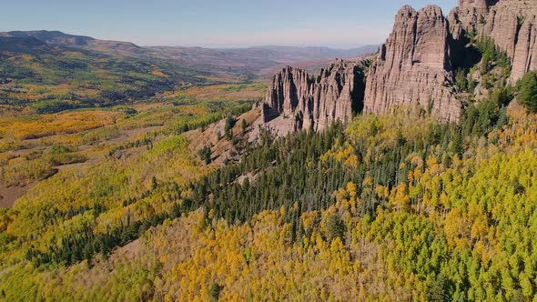Fall on Owl Creek Pass, Colorado alt
