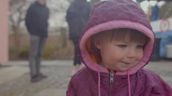 Good Mood Baby Portrait Happy and Active Toddler alt