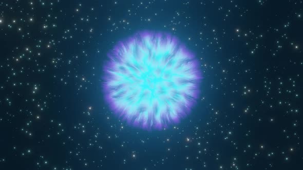 Neutron Star in Open Space