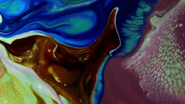 Color Explosion Abstract Vivid Art Painting Texture alt