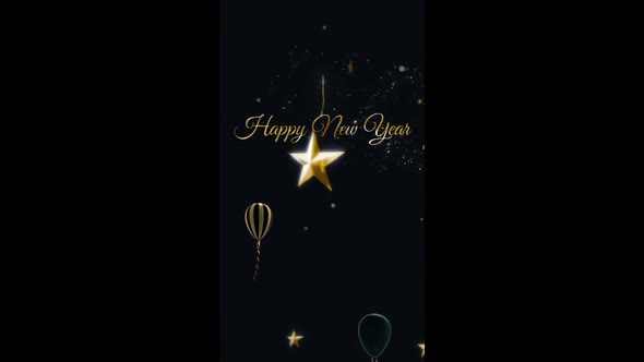 Happy New Year H D Vertical