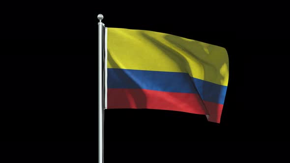 Colombia Flag Big