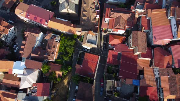 Cable Cars Over The Old District alt