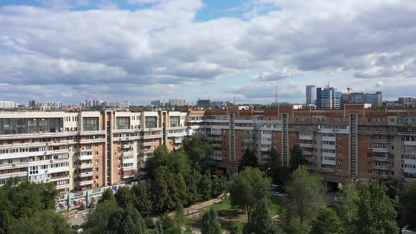 Bird'seye View of Residential Buildings