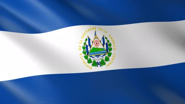 Flag of The El Salvador alt