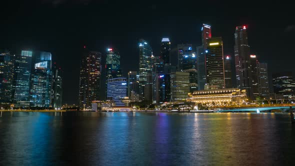 Tower Night Light City