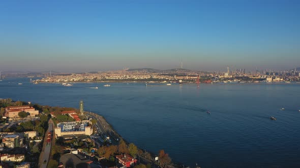 Embankment of Istanbul on the Bosphorus