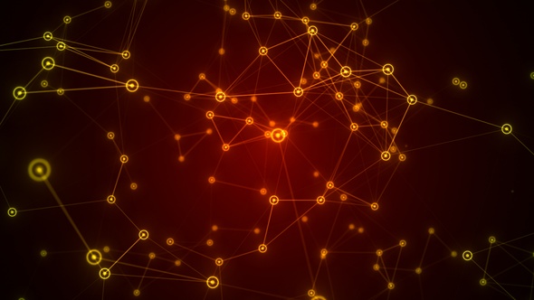 Red And Yellow Plexus Background alt