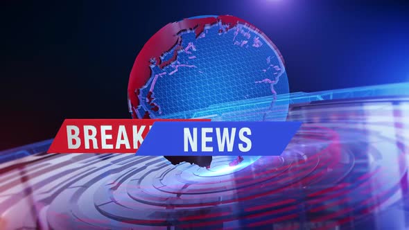 Breaking News Transition With Alpha Channel, Motion Graphics | VideoHive