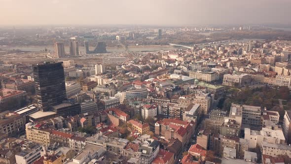 Aerial View of Belgrade alt