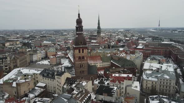 Winter old Riga alt