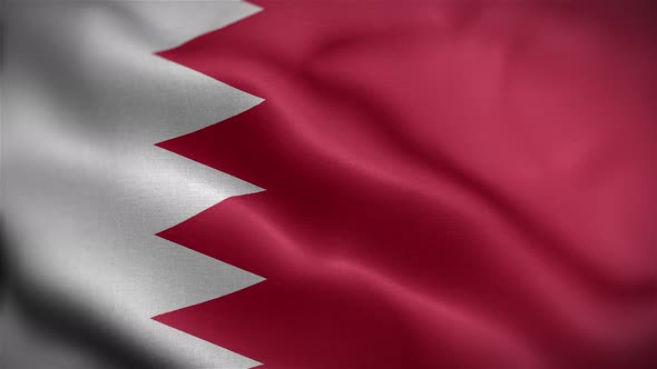 Bahrain Flag Front