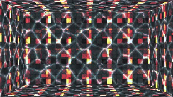 Broadcast Hi-Tech Glittering Abstract Patterns Wall Room 055