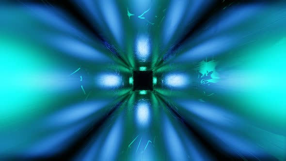 Abstract Blue Glass Background