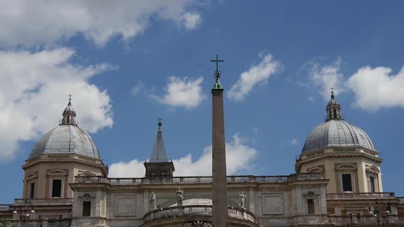 Time lapse from Basilica di Santa Maria Maggiore alt