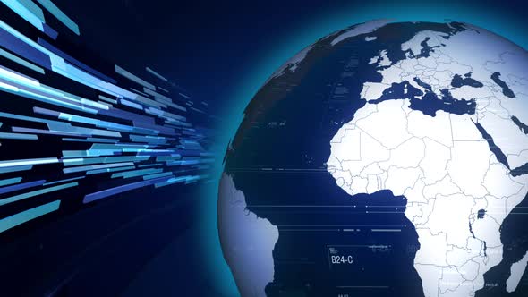 News Globe Background