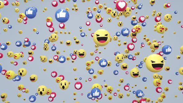 Emoji Reaction Falling HD alt