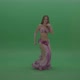Beautiful Belly Dancer Display Amazing Dance Moves Over Chromakey Background - VideoHive Item for Sale