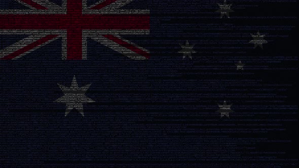 Source Code and Flag of Australia alt