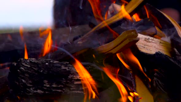 Slow Motion Campfire alt