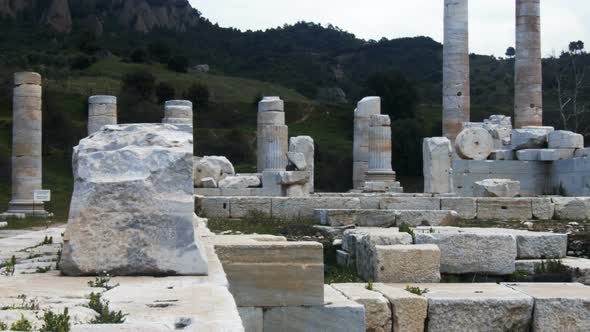 Temple Of Artemis At Sardes Lydia Ancient Historical City In Salihli Manisa Turkey 17 alt