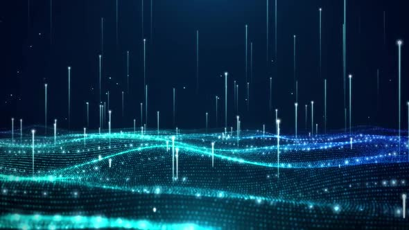 Digital Data Technology Background