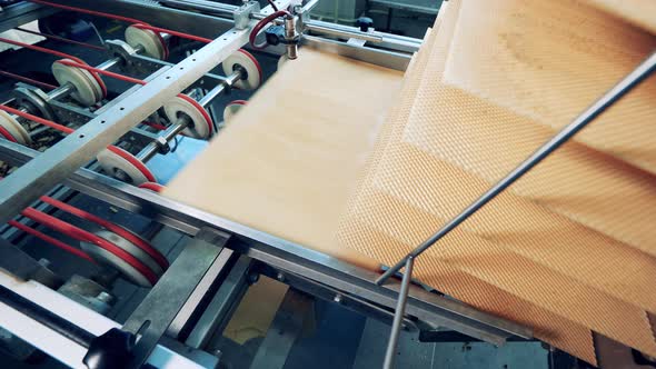 Waffle Plates Are Getting Lifted By Factory Machinery alt