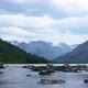 Mountain Altai Multinskoe Lake with Clouds - VideoHive Item for Sale