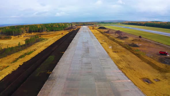 Airport taxiway construction_12