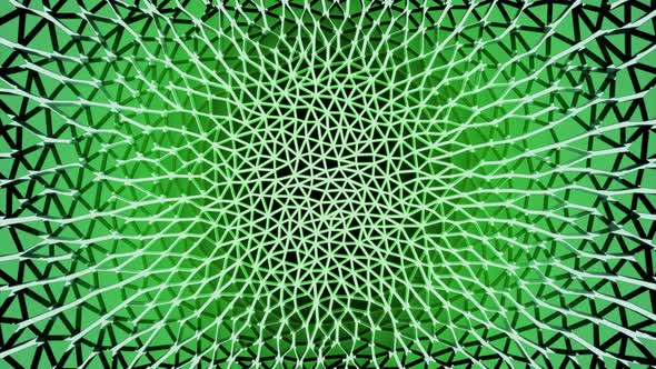 Abstract view inside of a living cell alt