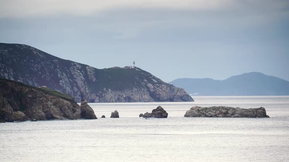 Seascape With Rocky Coast, Galicia Spain