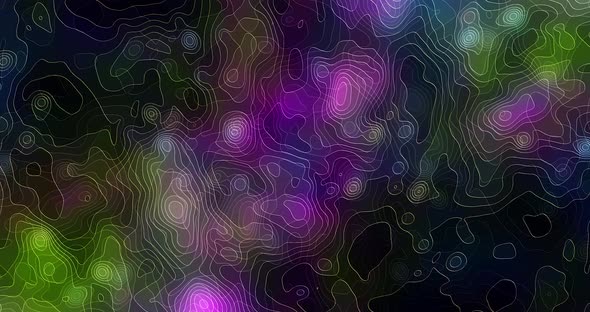 Abstract topographic background animation.Abstract liquid twirling lines animation. alt