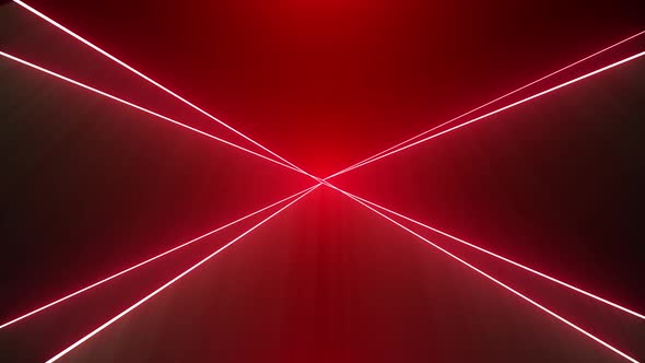 Vj Red Laser Show Background Loop