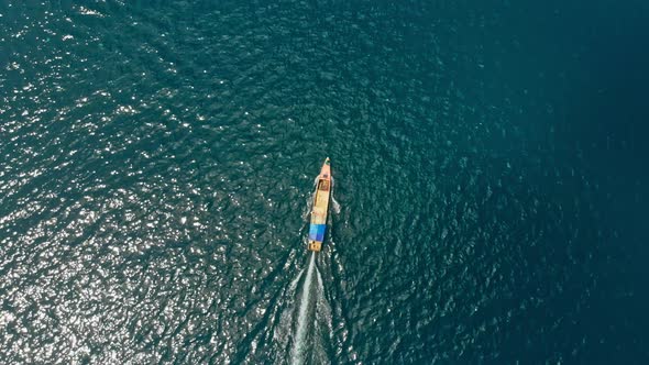 Full Throttle Boat on Sea alt