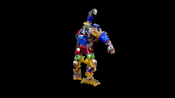 77 Robot One Hand Club Combo HD alt