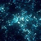 Blue Particles in the Darkness - VideoHive Item for Sale