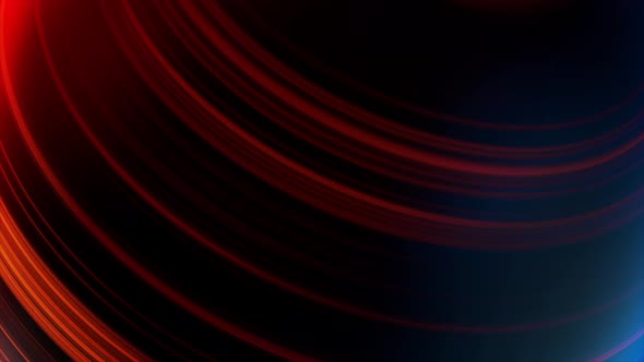 Red narrow rings on a dark background alt